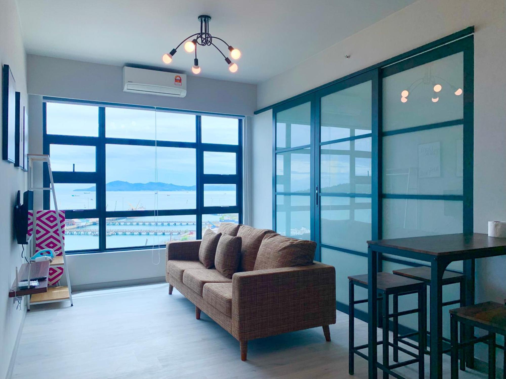 Sunset Seaview Vacation Condos @ Jesselton Quay โกตาคินาบาลู ห้อง รูปภาพ