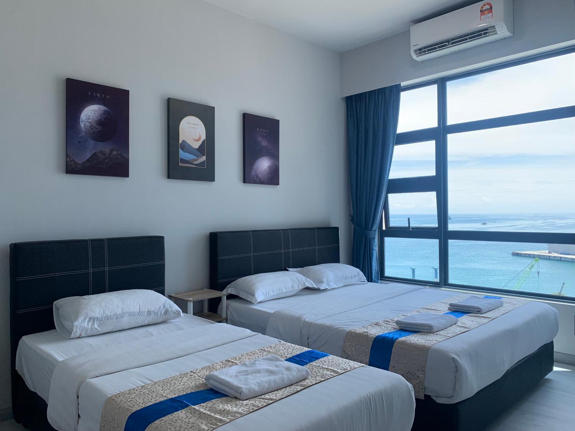 Sunset Seaview Vacation Condos @ Jesselton Quay โกตาคินาบาลู ห้อง รูปภาพ