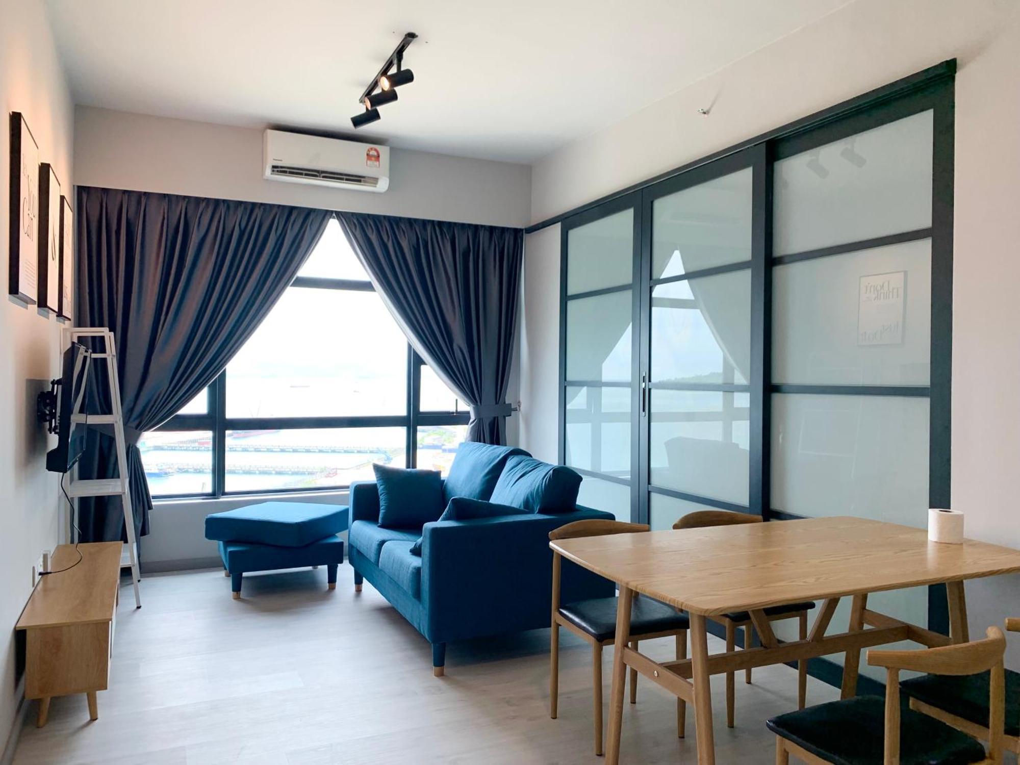 Sunset Seaview Vacation Condos @ Jesselton Quay โกตาคินาบาลู ห้อง รูปภาพ