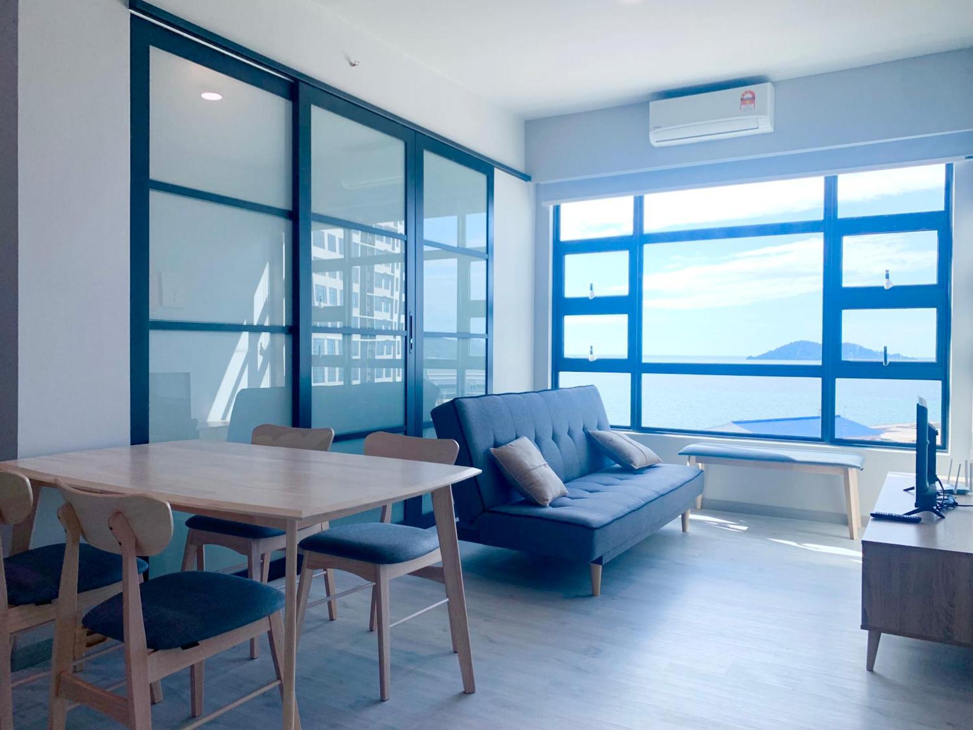 Sunset Seaview Vacation Condos @ Jesselton Quay โกตาคินาบาลู ห้อง รูปภาพ