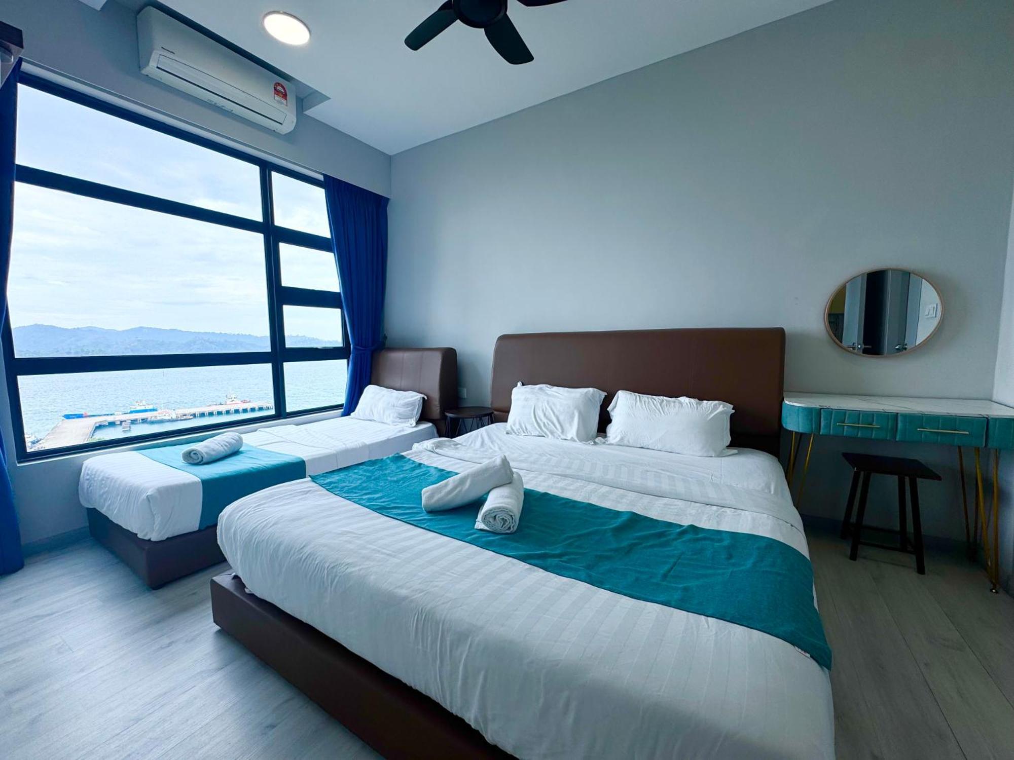 Sunset Seaview Vacation Condos @ Jesselton Quay โกตาคินาบาลู ภายนอก รูปภาพ