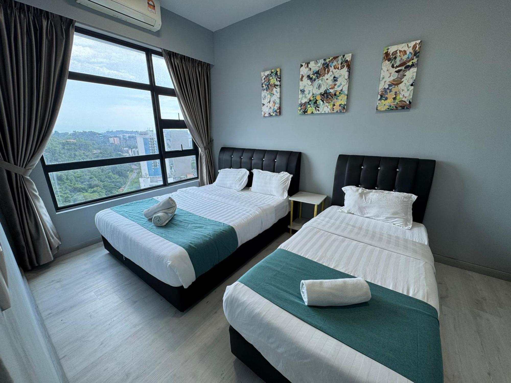 Sunset Seaview Vacation Condos @ Jesselton Quay โกตาคินาบาลู ภายนอก รูปภาพ
